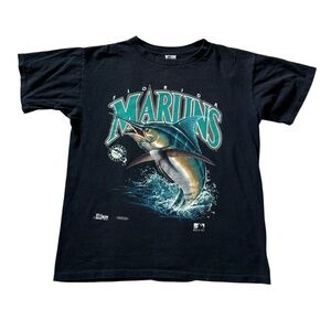 Vintage 1992 Florida Marlins t-shirt/graphic t-shirt, 1992 MLB Licensed